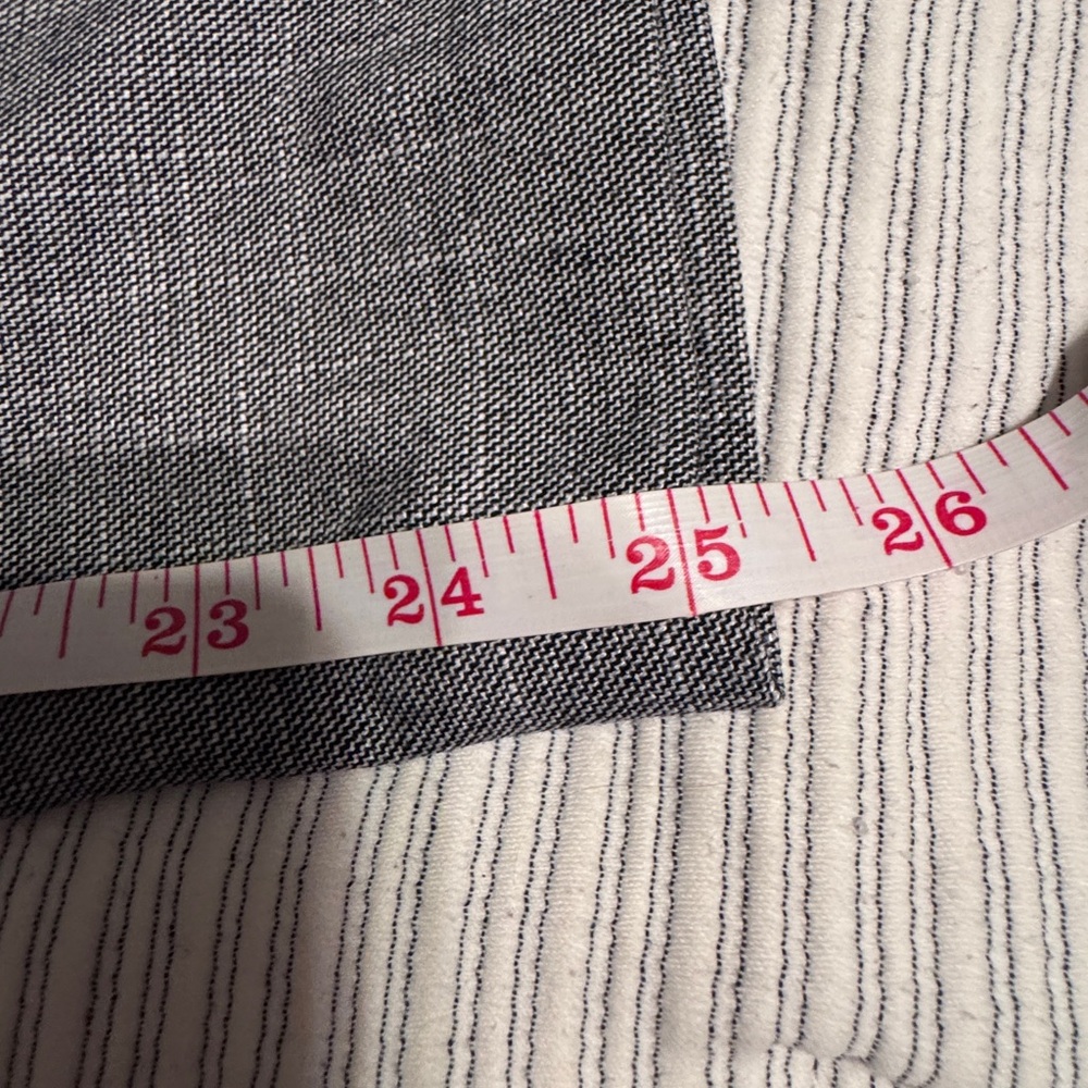 Old Navy Gray Patterned Pants with Cord Detail - Picture 8 of 8